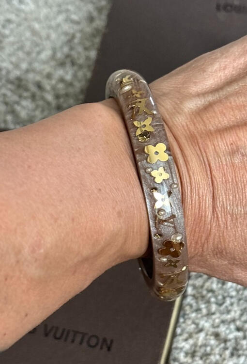 Thin Louis Vuitton Bangle