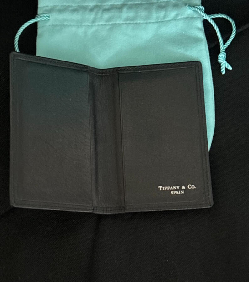 Tiffany & Co. Leather Continental Wallet with Pouch