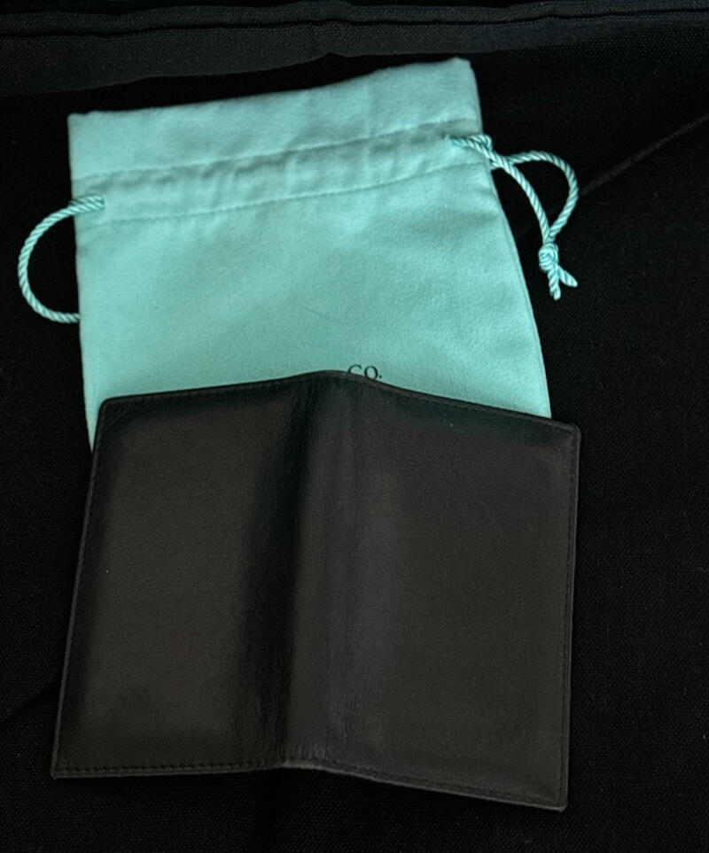 Tiffany & Co. Leather Continental Wallet with Pouch