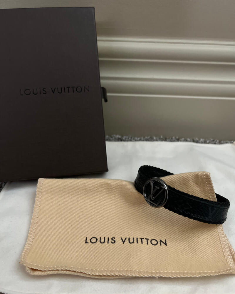 Louis Vuitton Men's Leather Bracelet