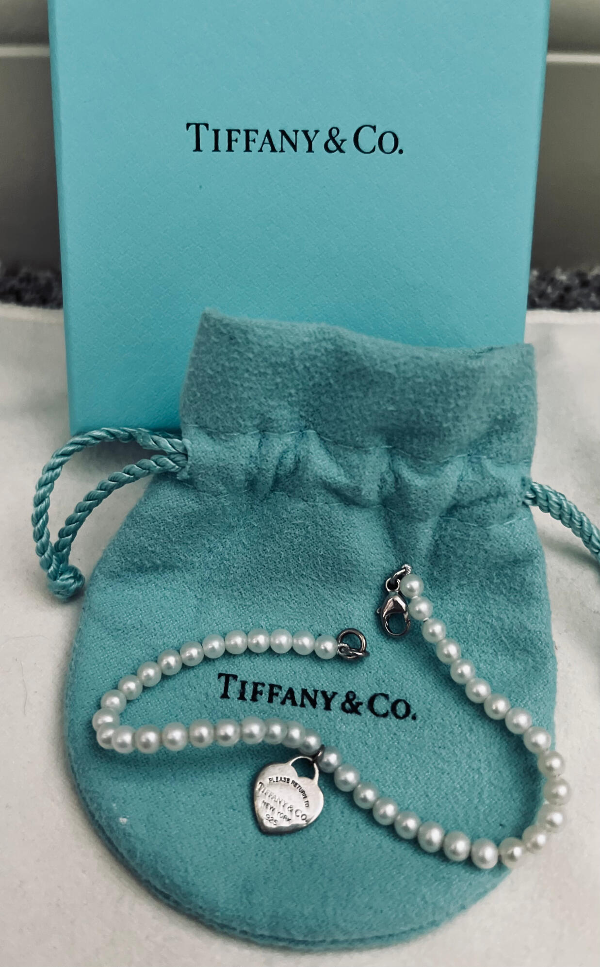 Tiffany & Co. Return to Tiffany® Mini Pearl Bracelet