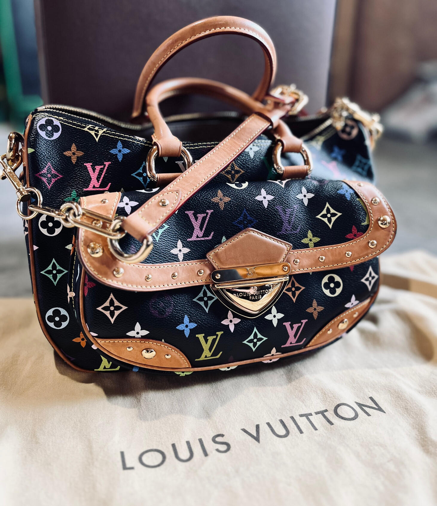 Louis Vuitton Monogram Multicolore Rita Bag