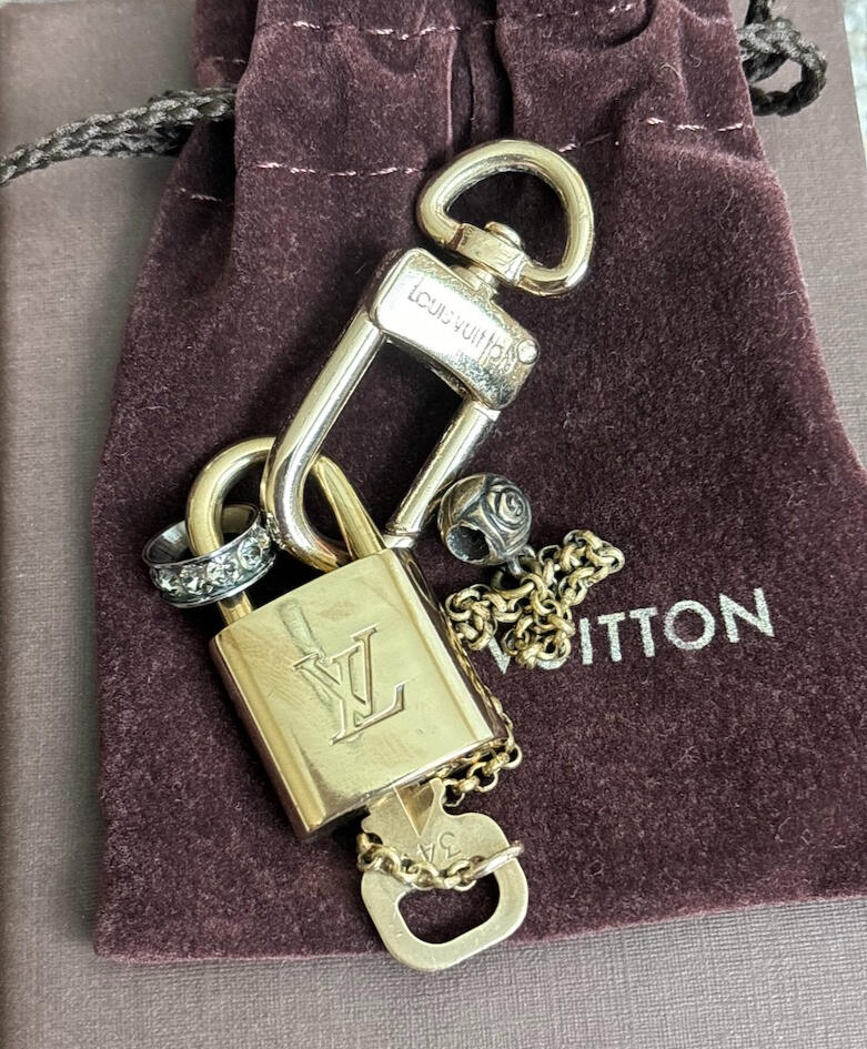 Louis Vuitton Key Holder/Bag Charm