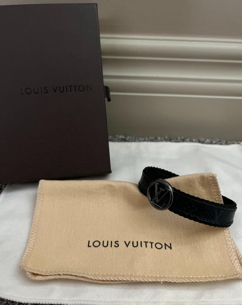 Louis Vuitton Men's Leather Bracelet